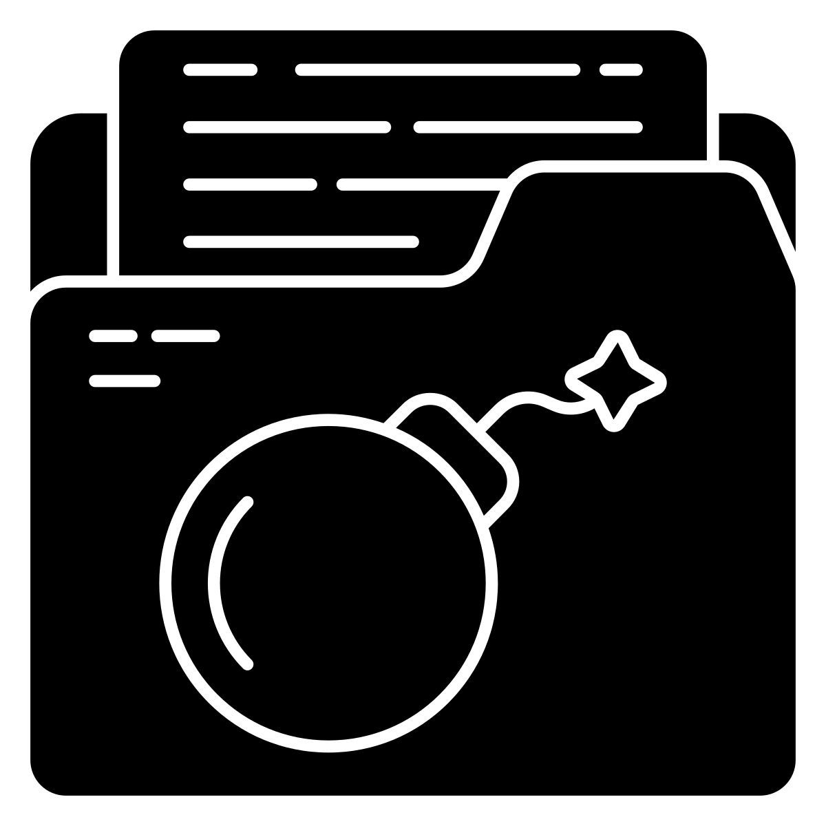 folder hacking icon