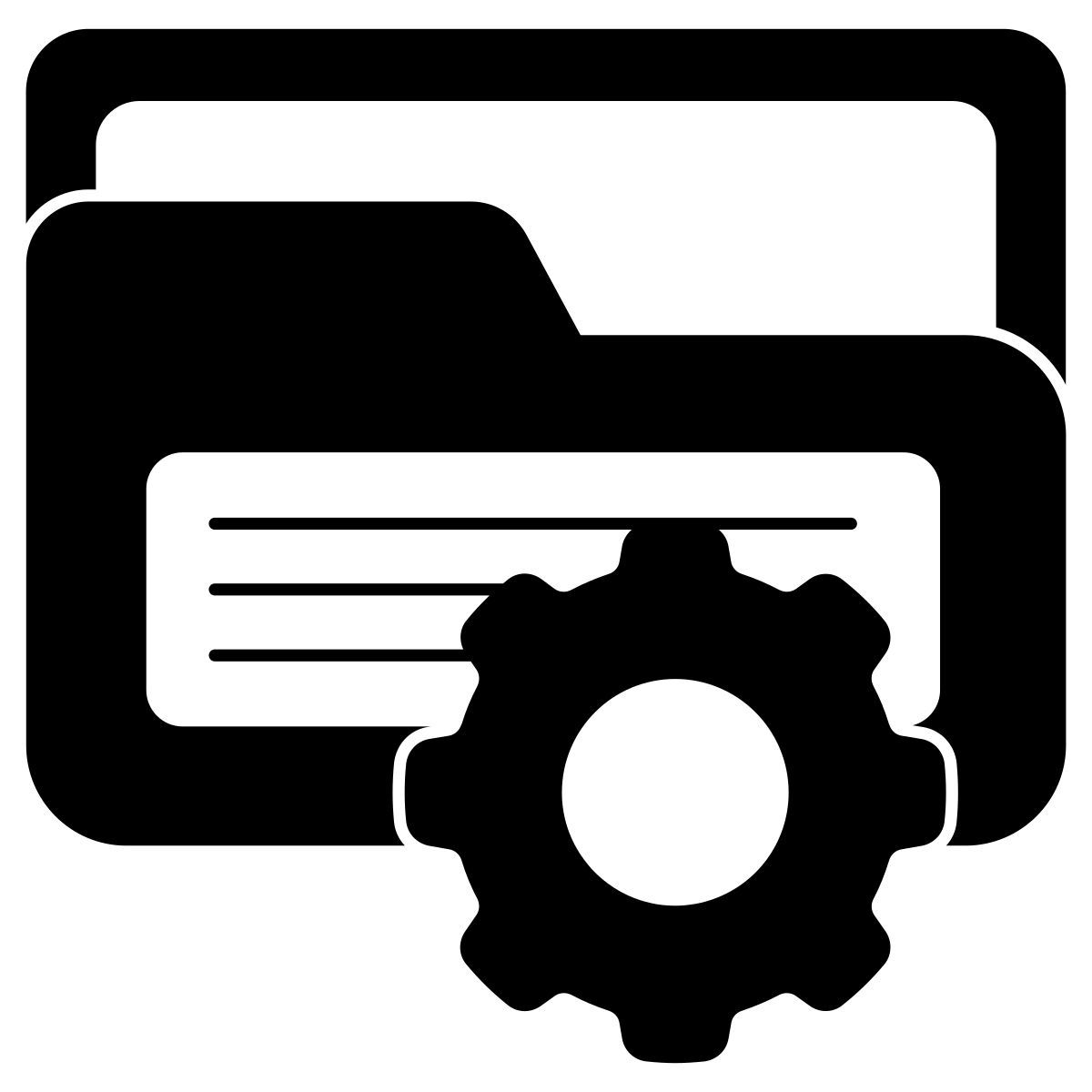 folder management icon