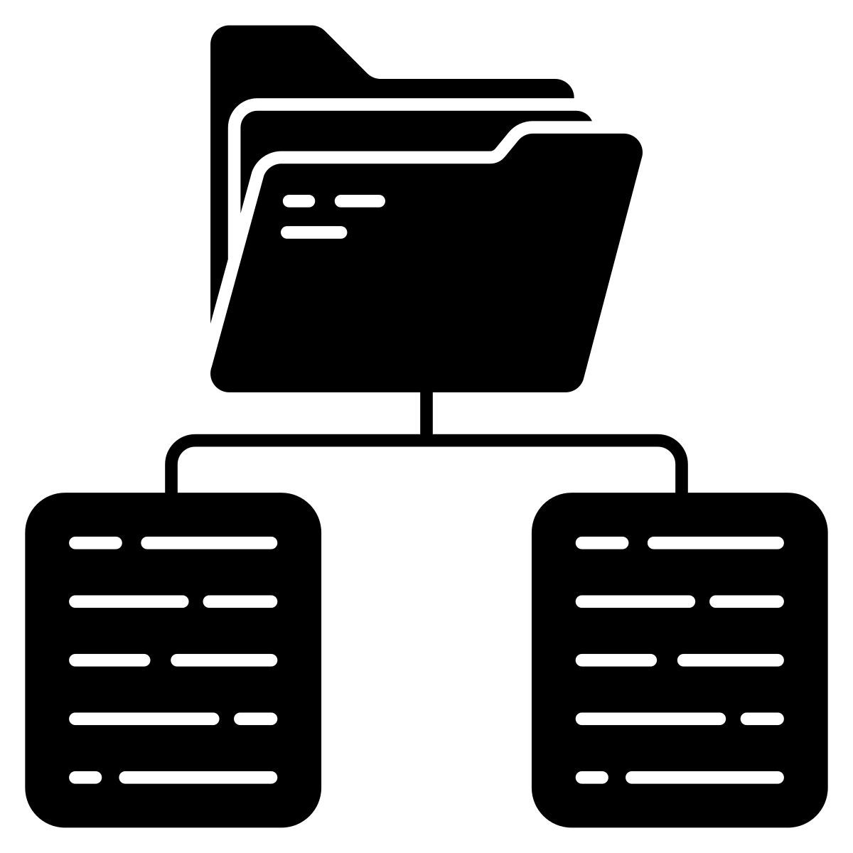 ordner netzwerk icon