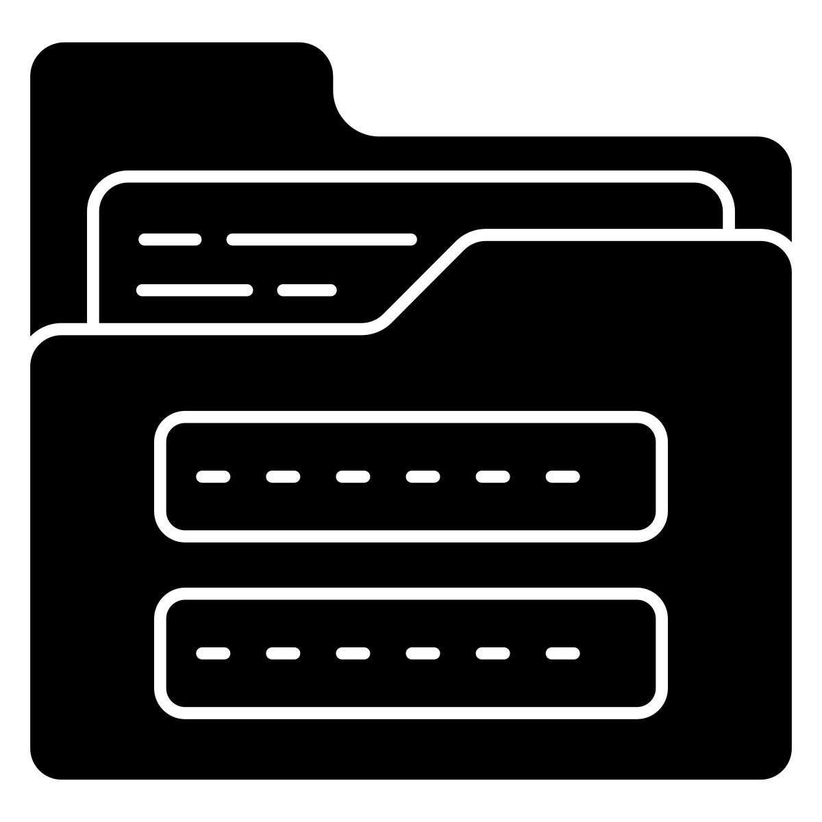 mot de passe du dossier icon