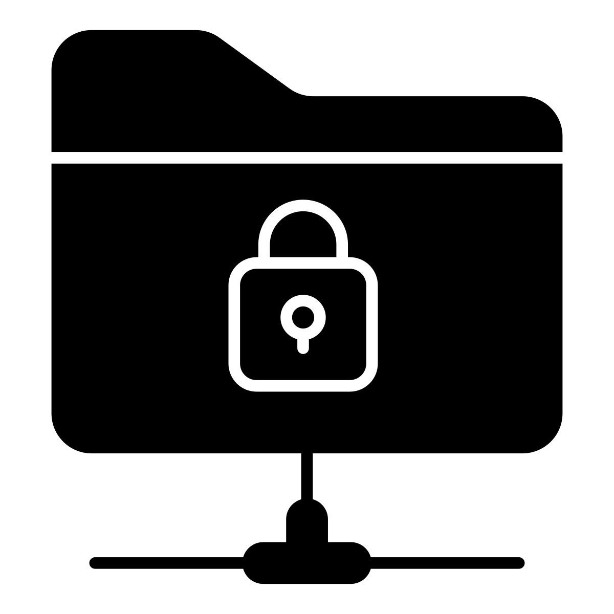 seguridad de carpetas icon