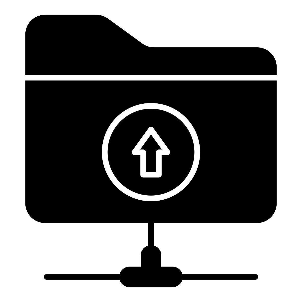 upload de pasta icon