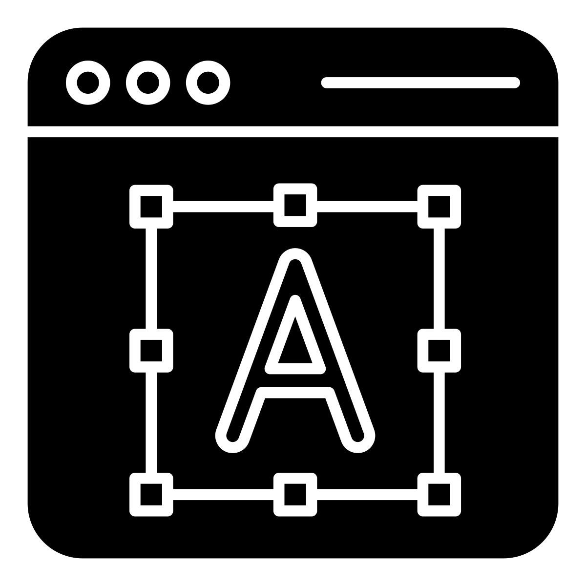font tool icon