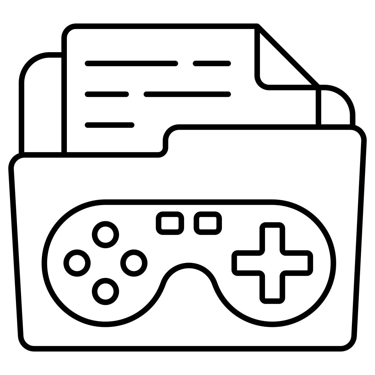 carpeta del juego icon