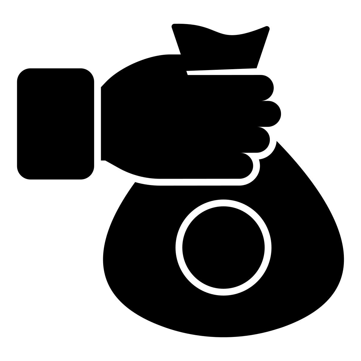 giving money bag icon