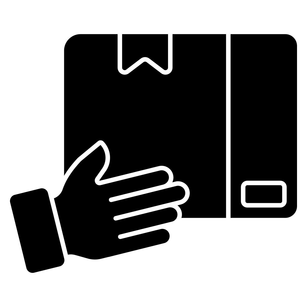 giving parcel icon