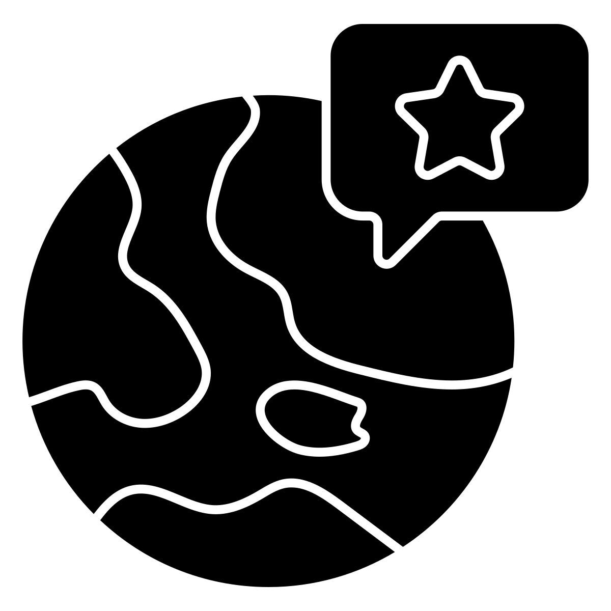 global favorite chat icon