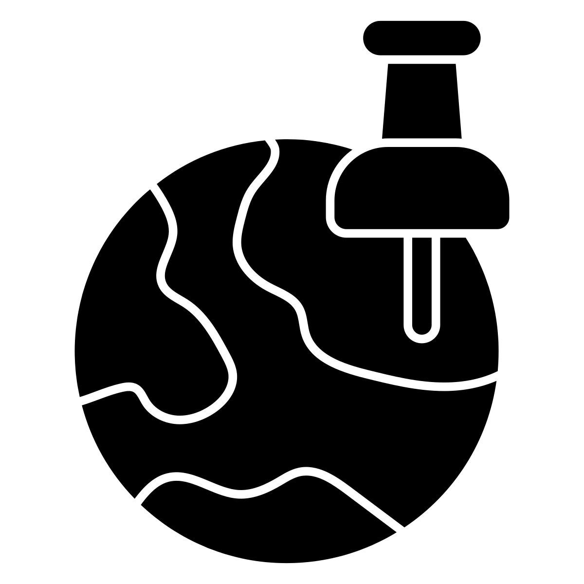 글로벌 위치 icon