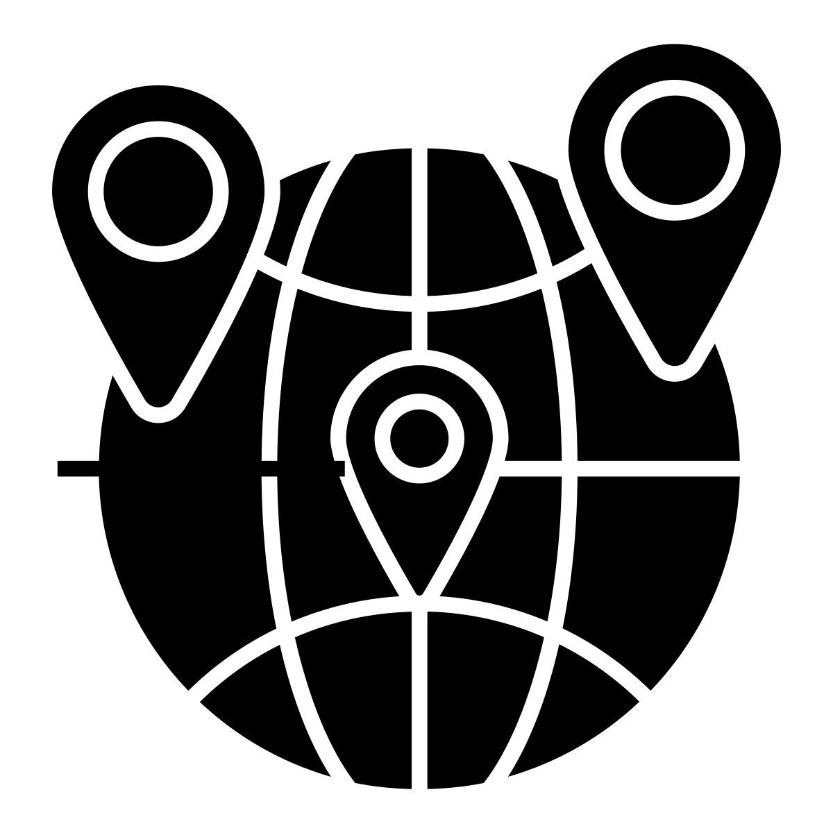 글로벌 위치 icon