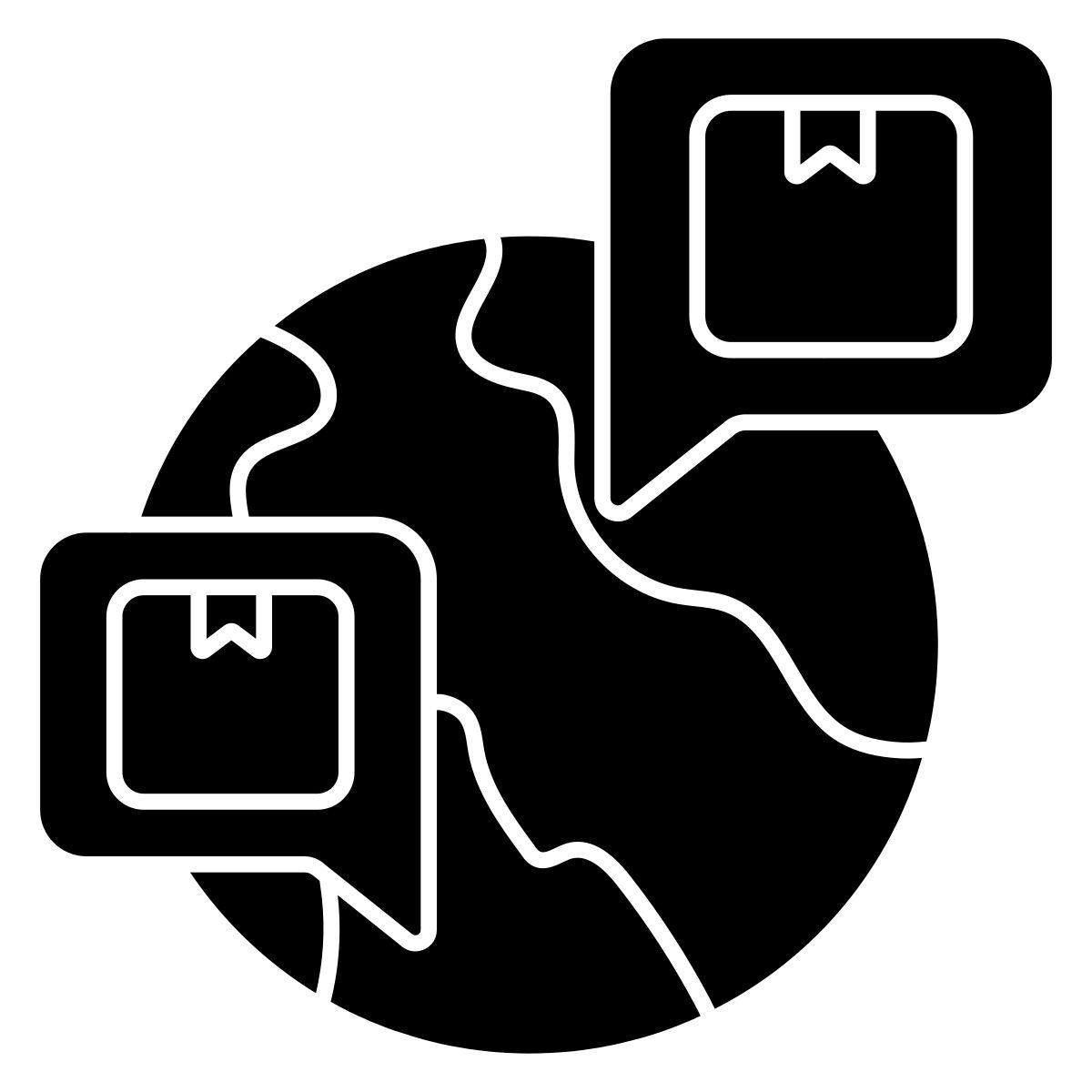 global logistic chat icon