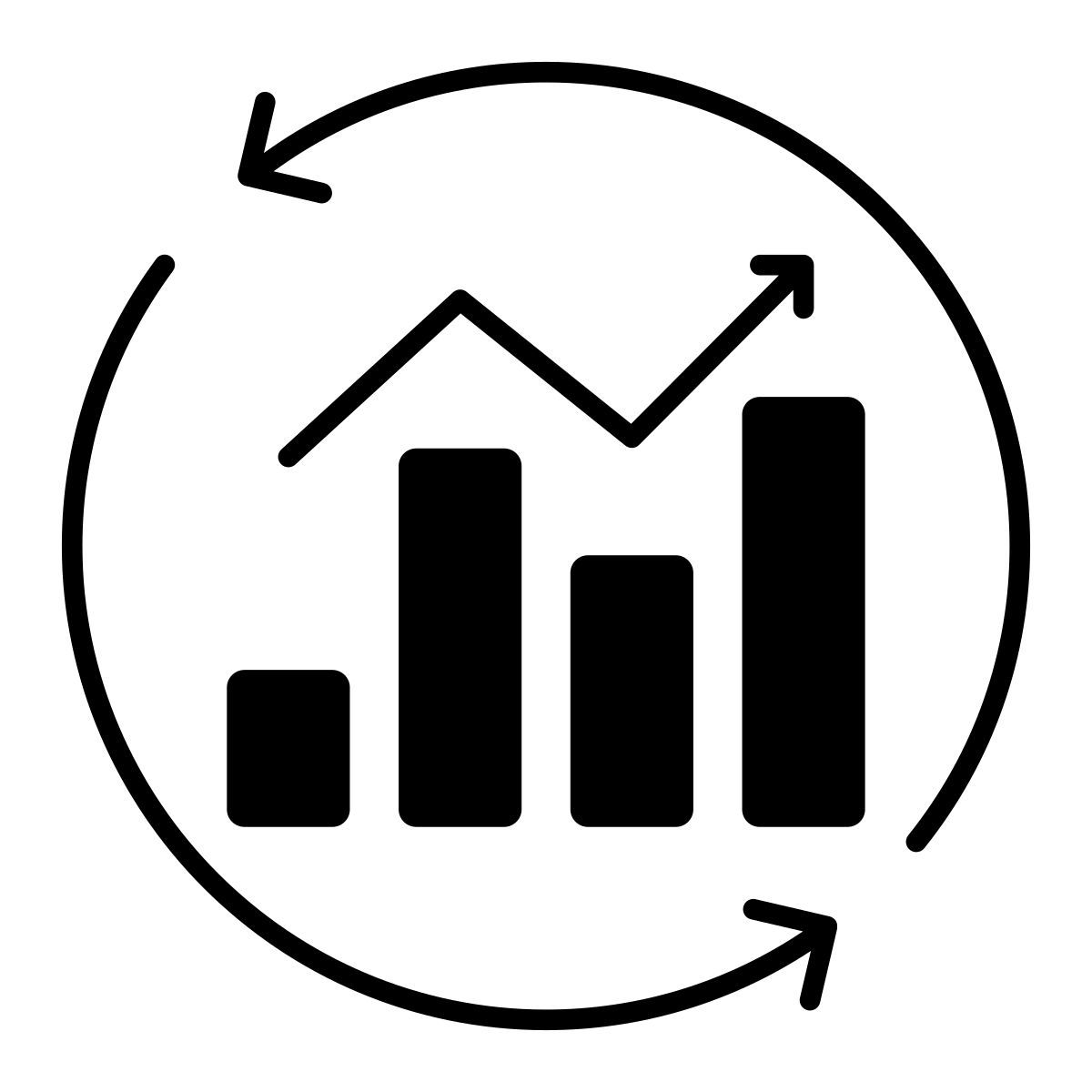 graph update icon