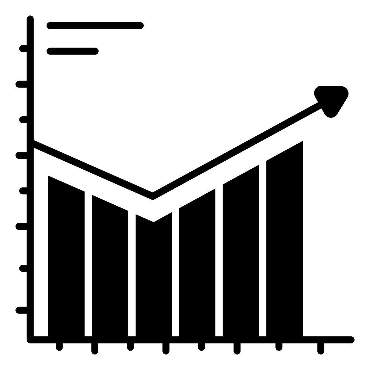 growth chart icon