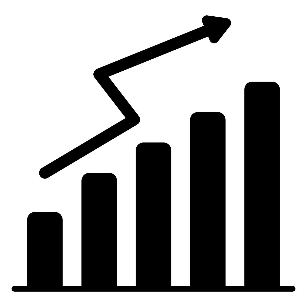 growth chart icon