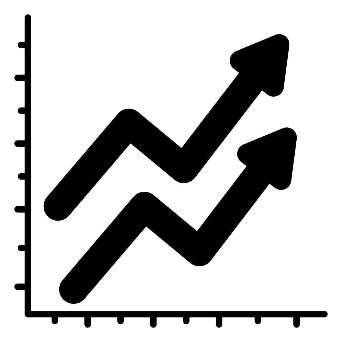 growth chart icon