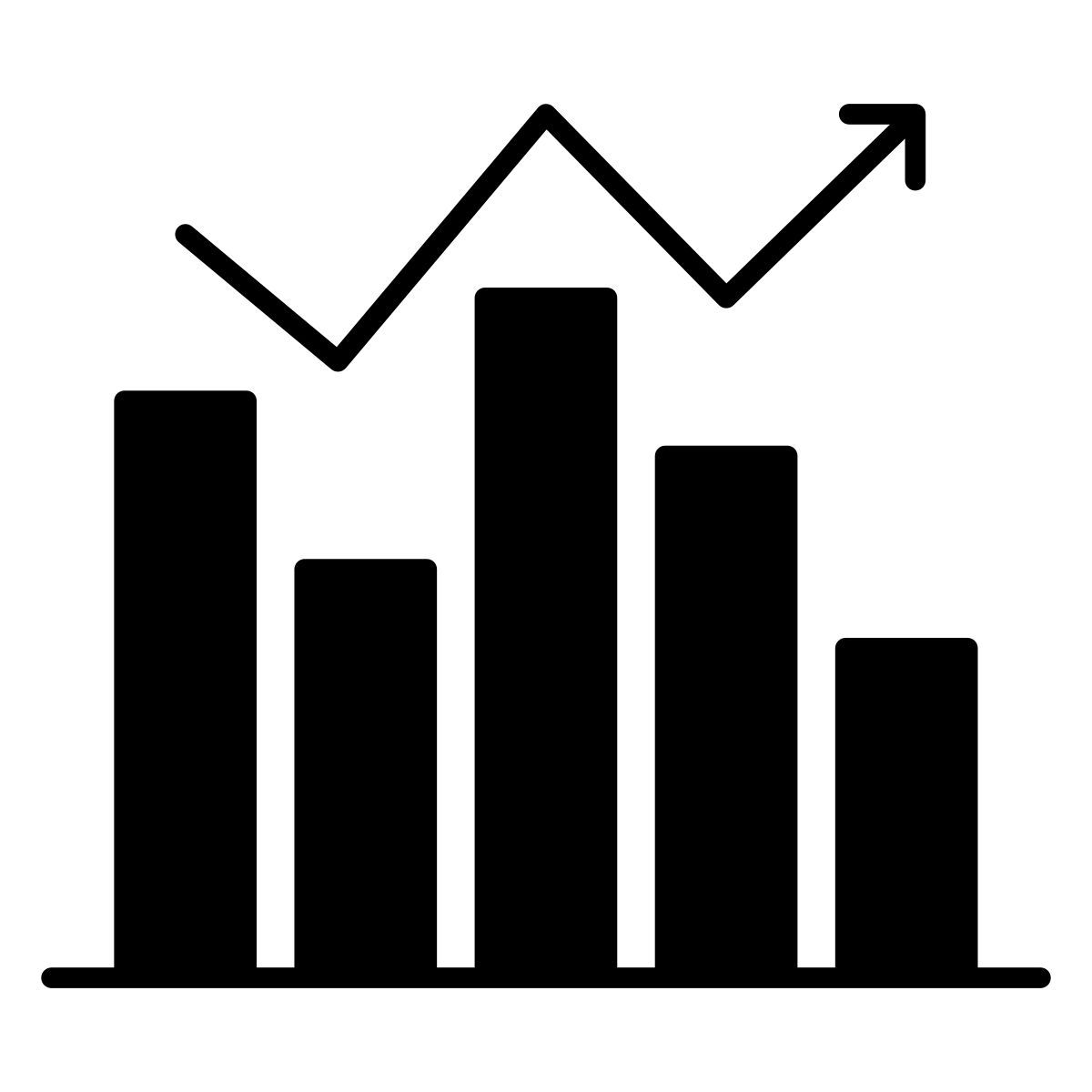 growth chart icon