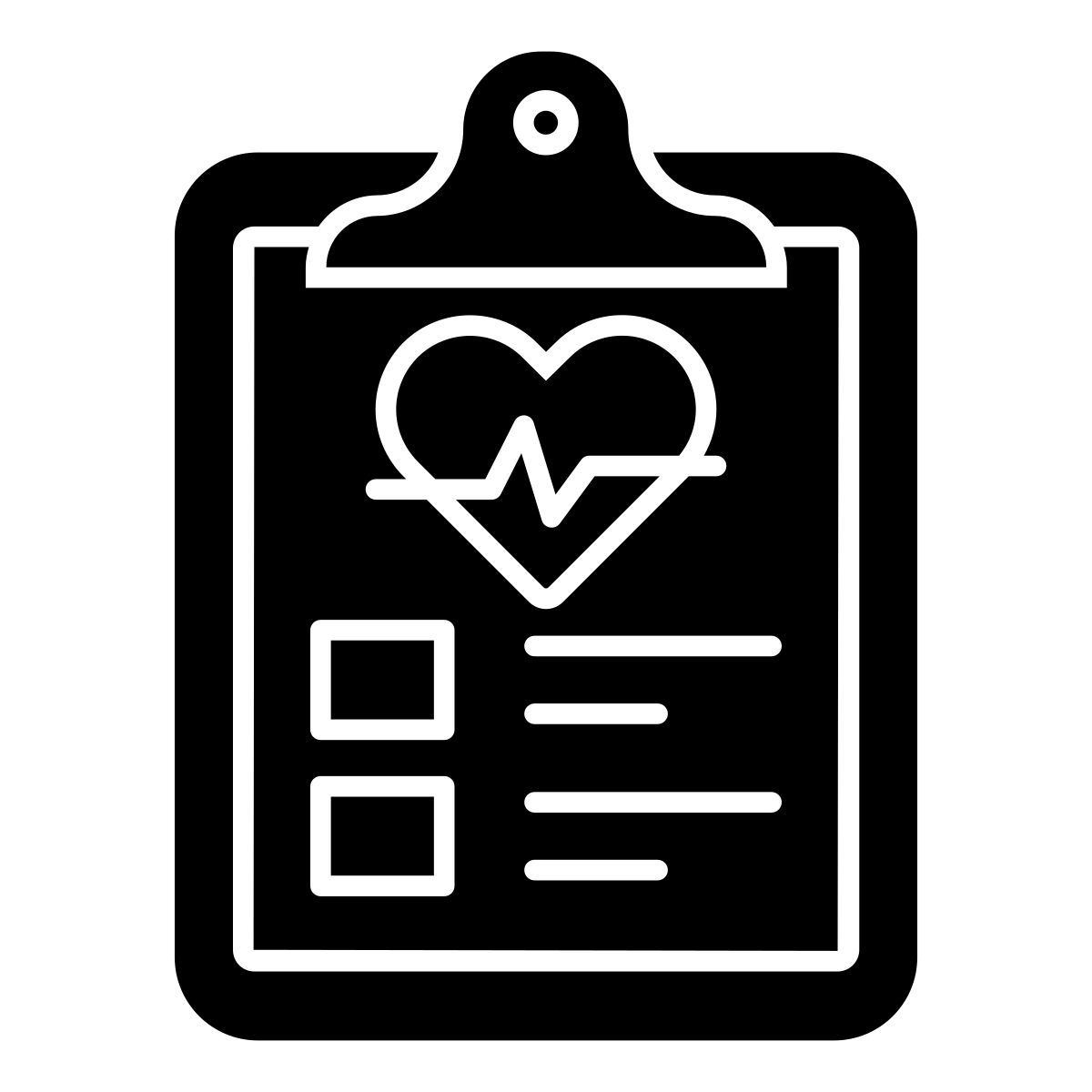 rapporto sulla salute icon