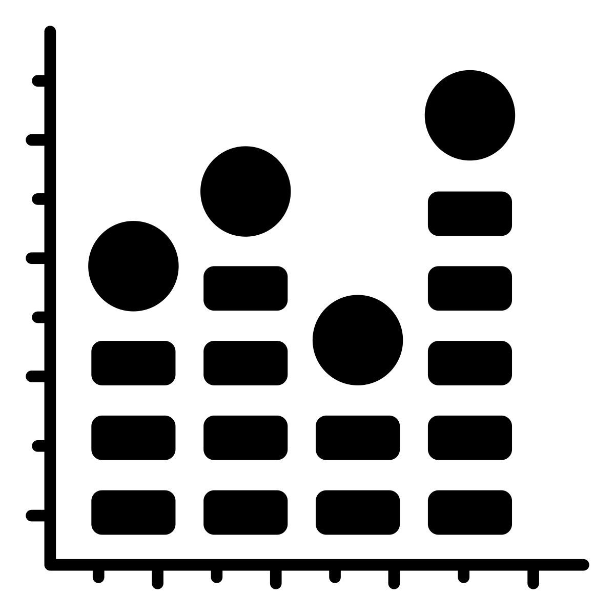 histogram chart icon