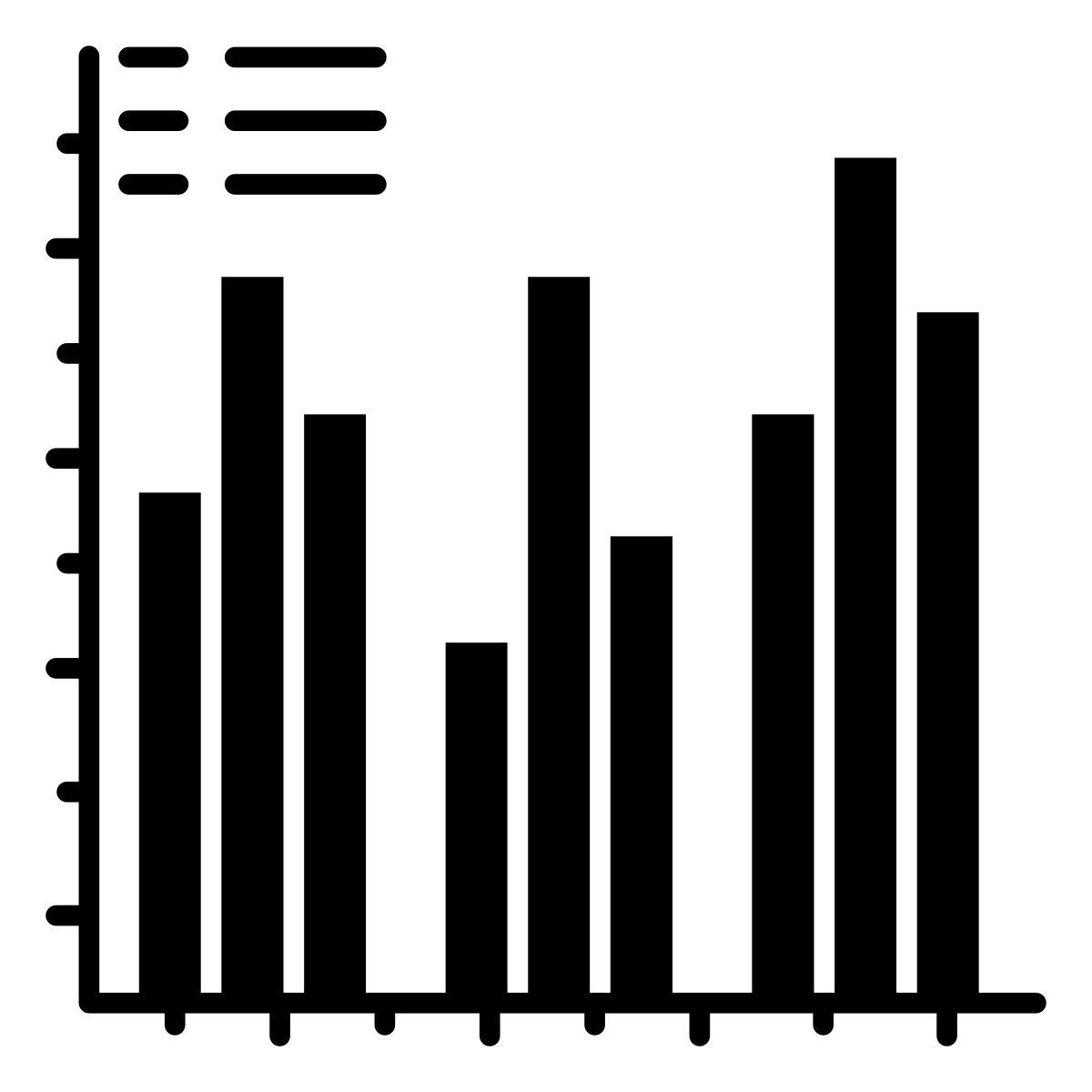 histogram icon