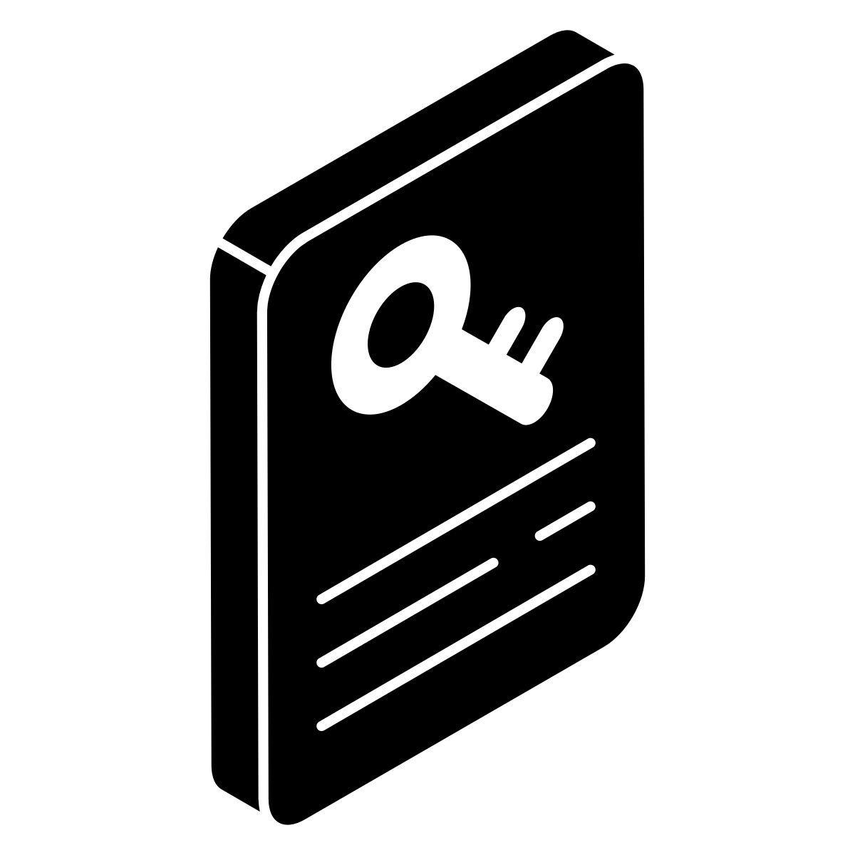 document clé icon