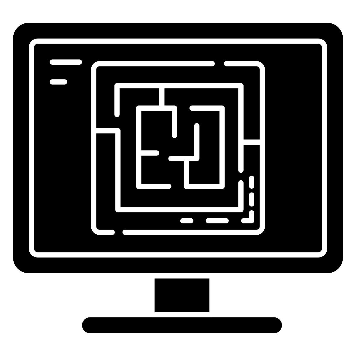 jeu informatique labyrinthe icon