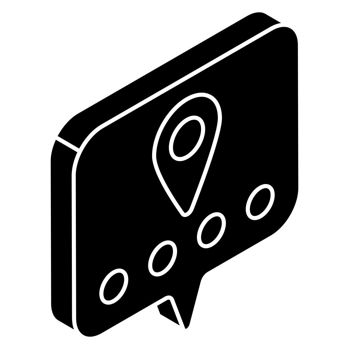 location chat icon