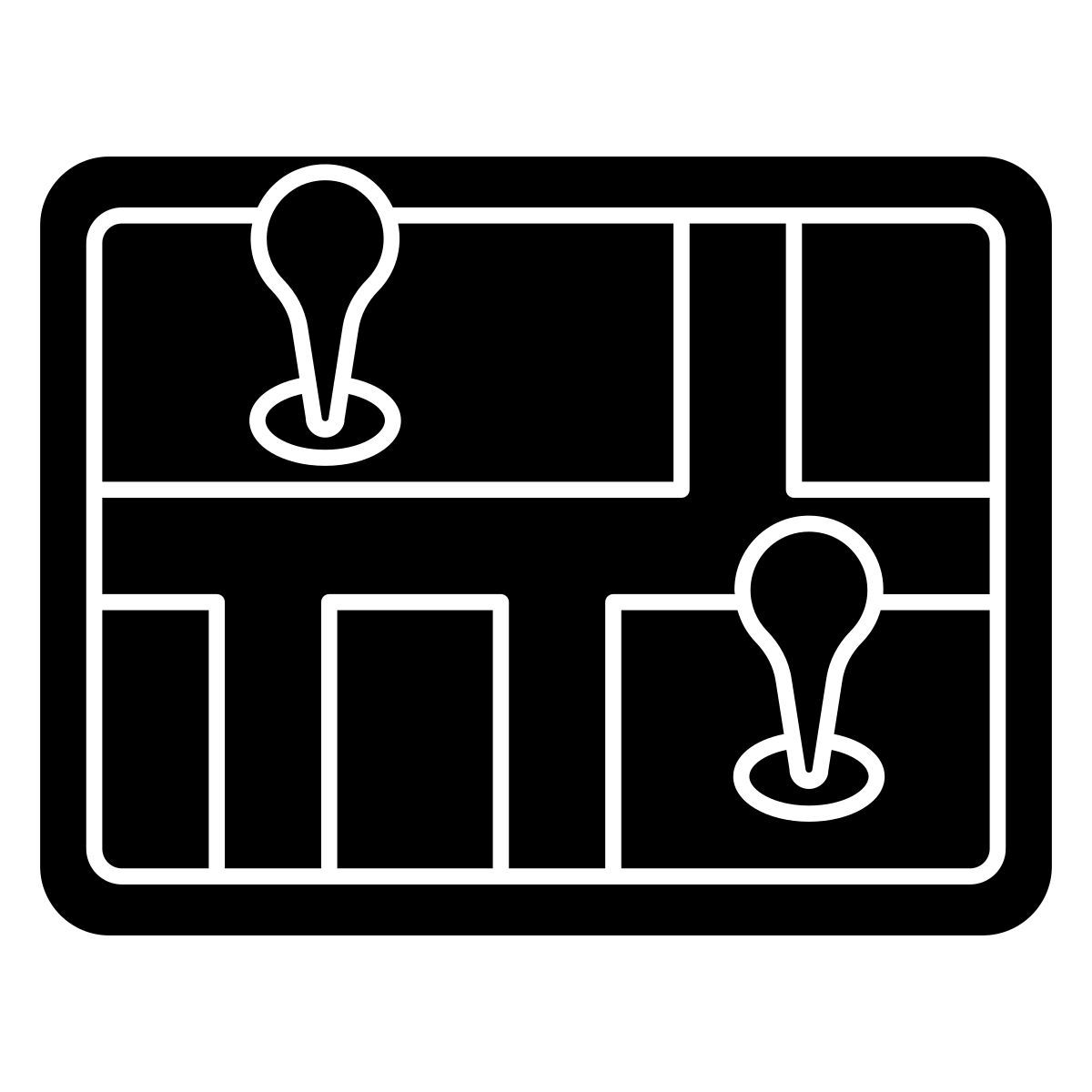 épingles de localisation icon