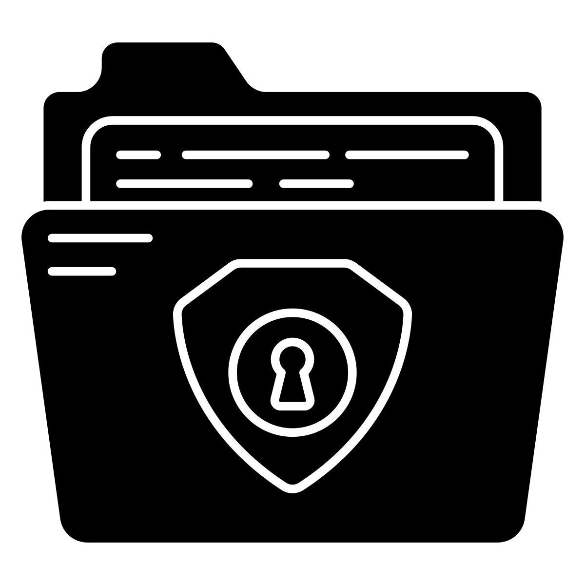 locked folder icon