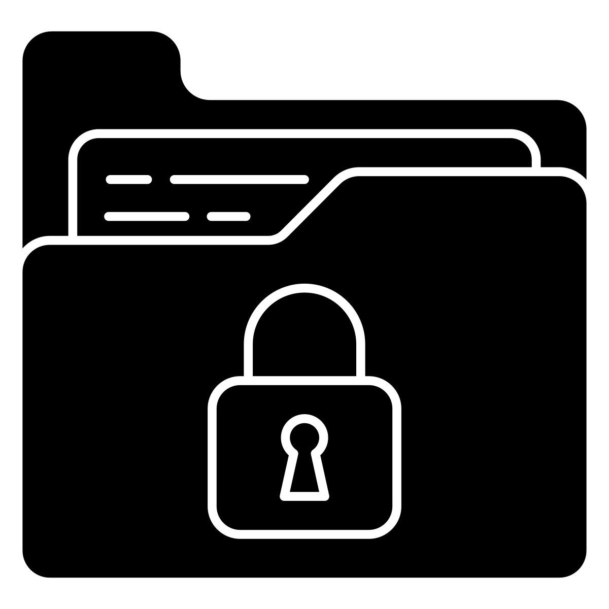 locked folder icon