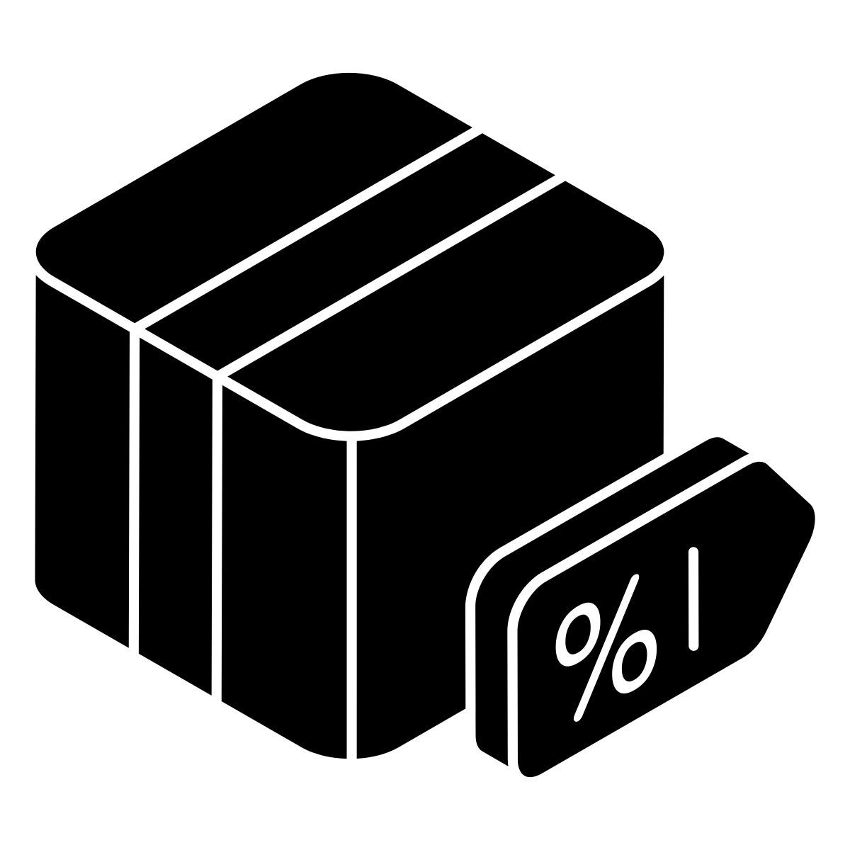 logistic discount icon