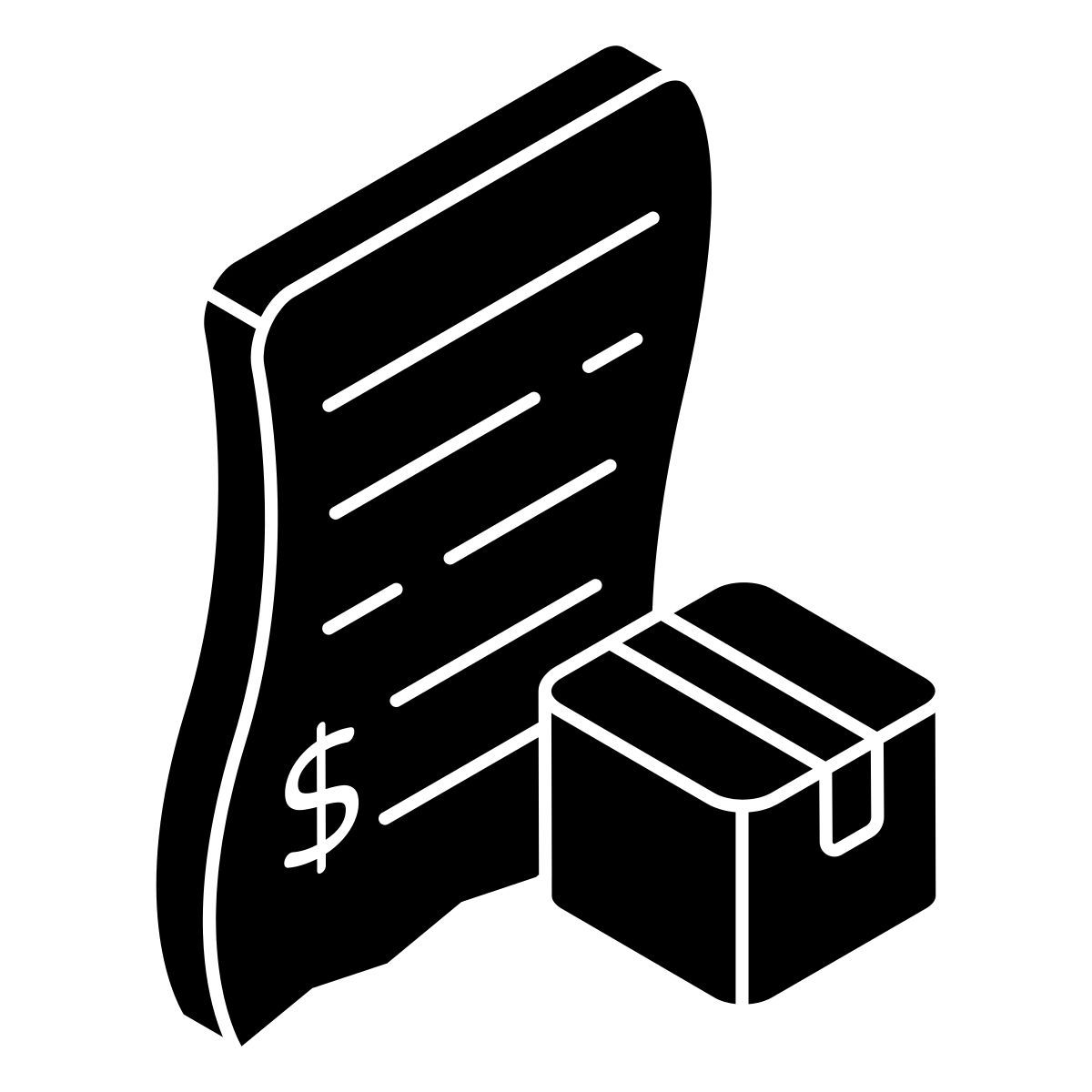 logistic invoice icon