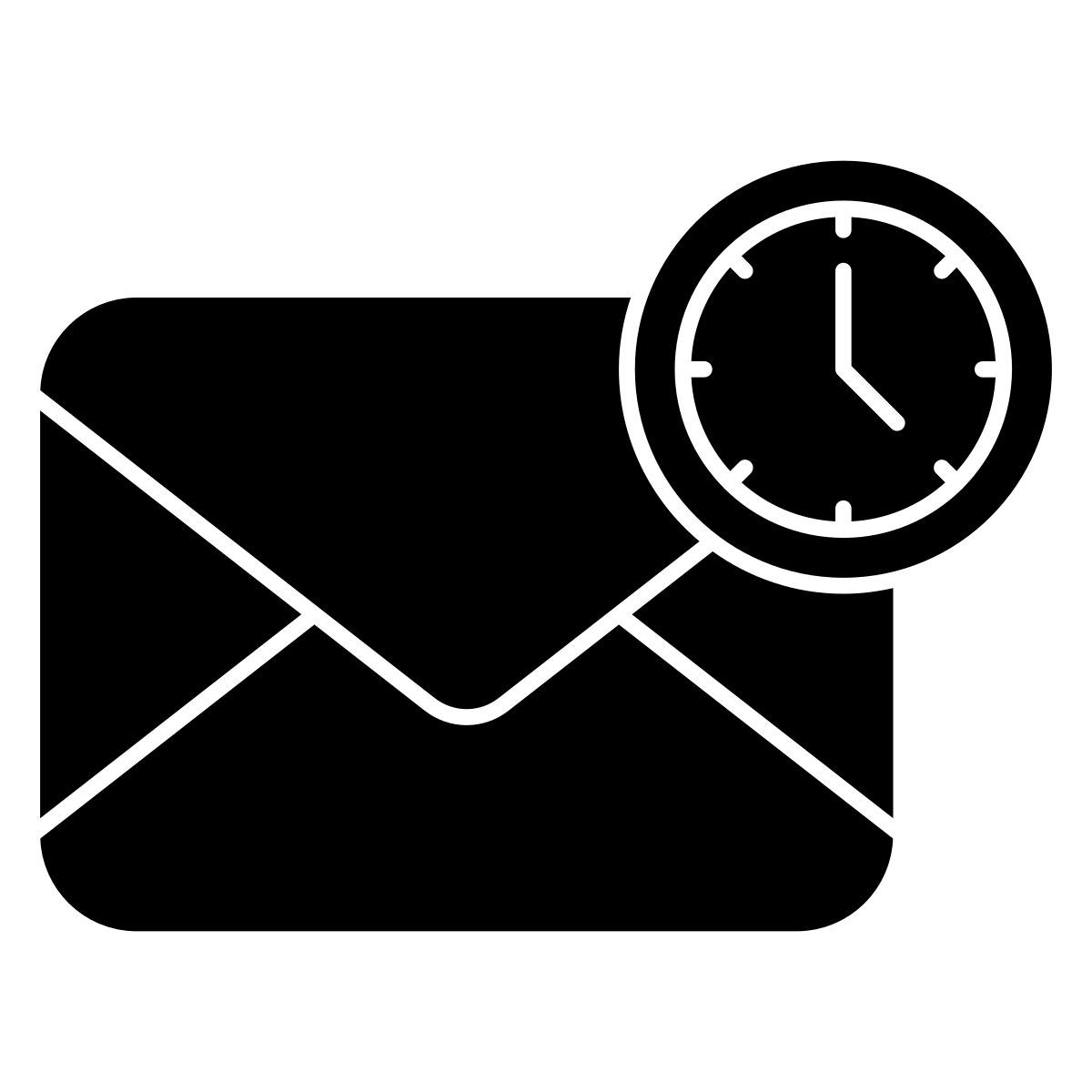 tiempo de entrega del correo icon