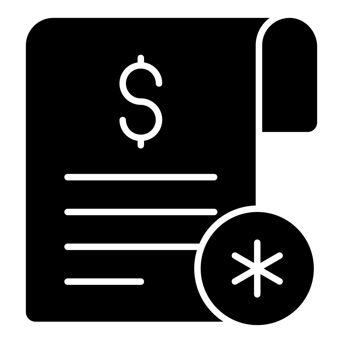medical bill icon