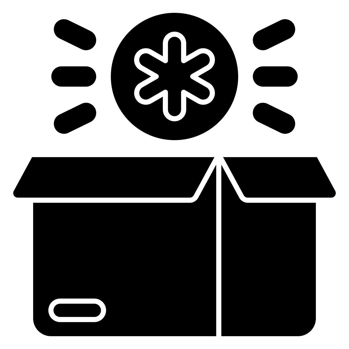 medical parcel icon