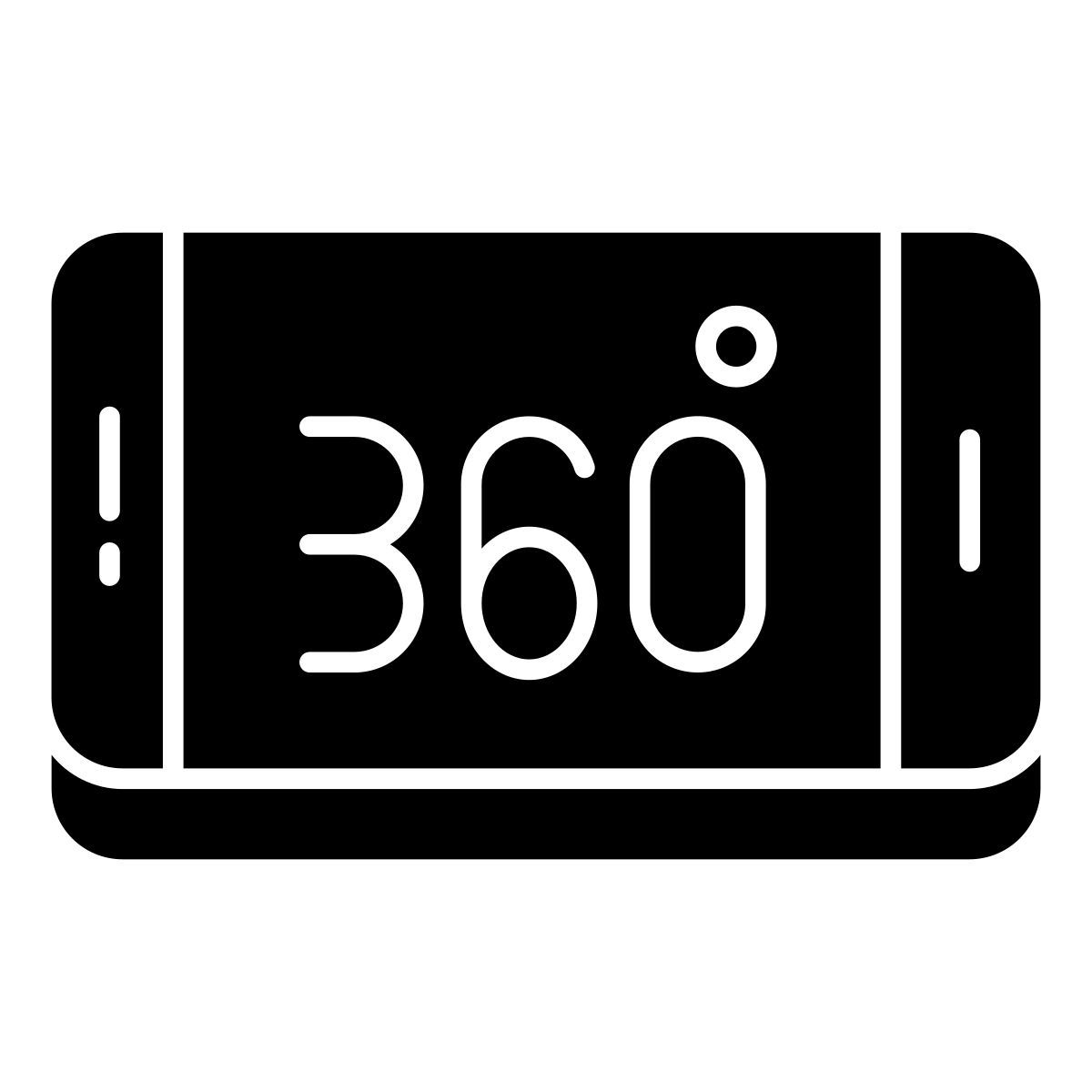 mobile 360 degree icon