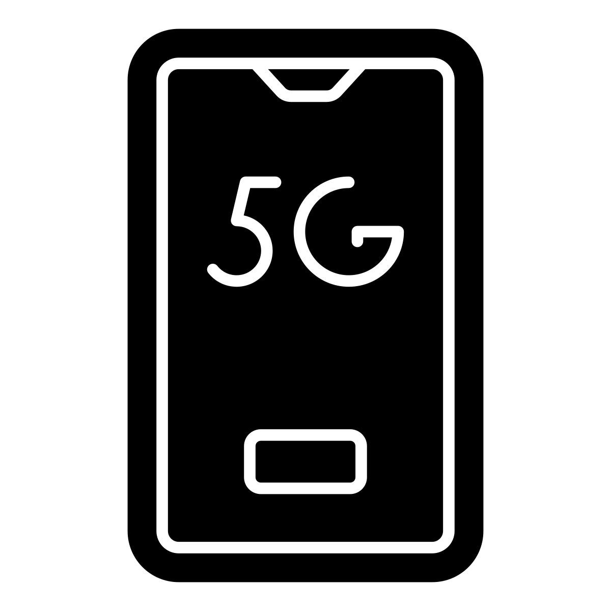 mobile 5g network icon
