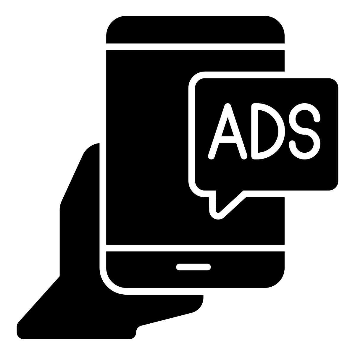 mobile ad icon