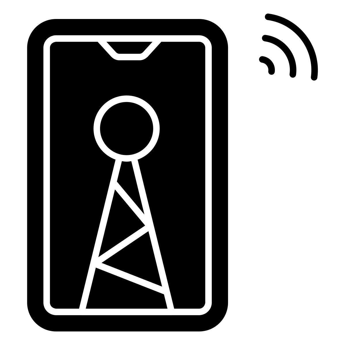 mobile antenna icon