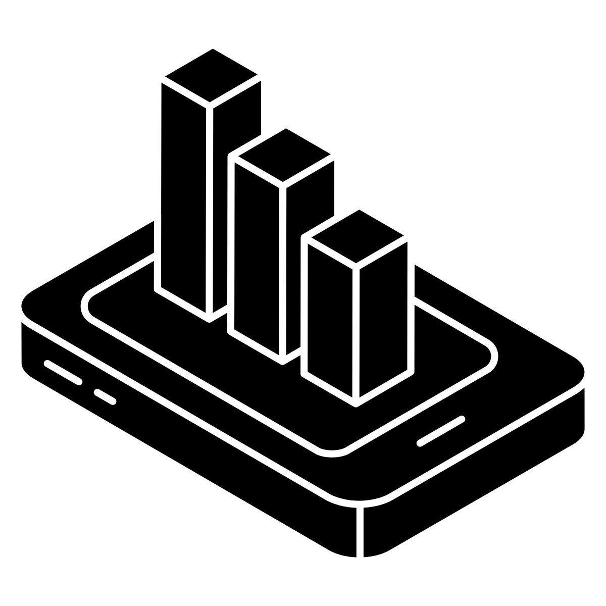 analisi dei dati mobili icon