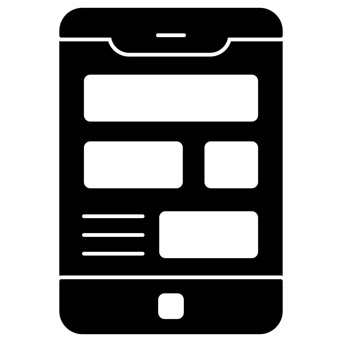 mobile design icon