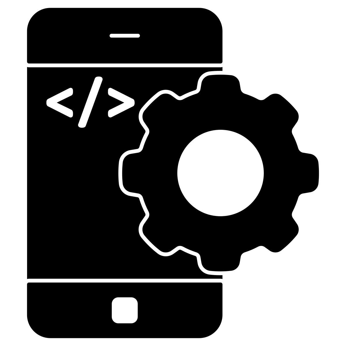 mobile software development icon
