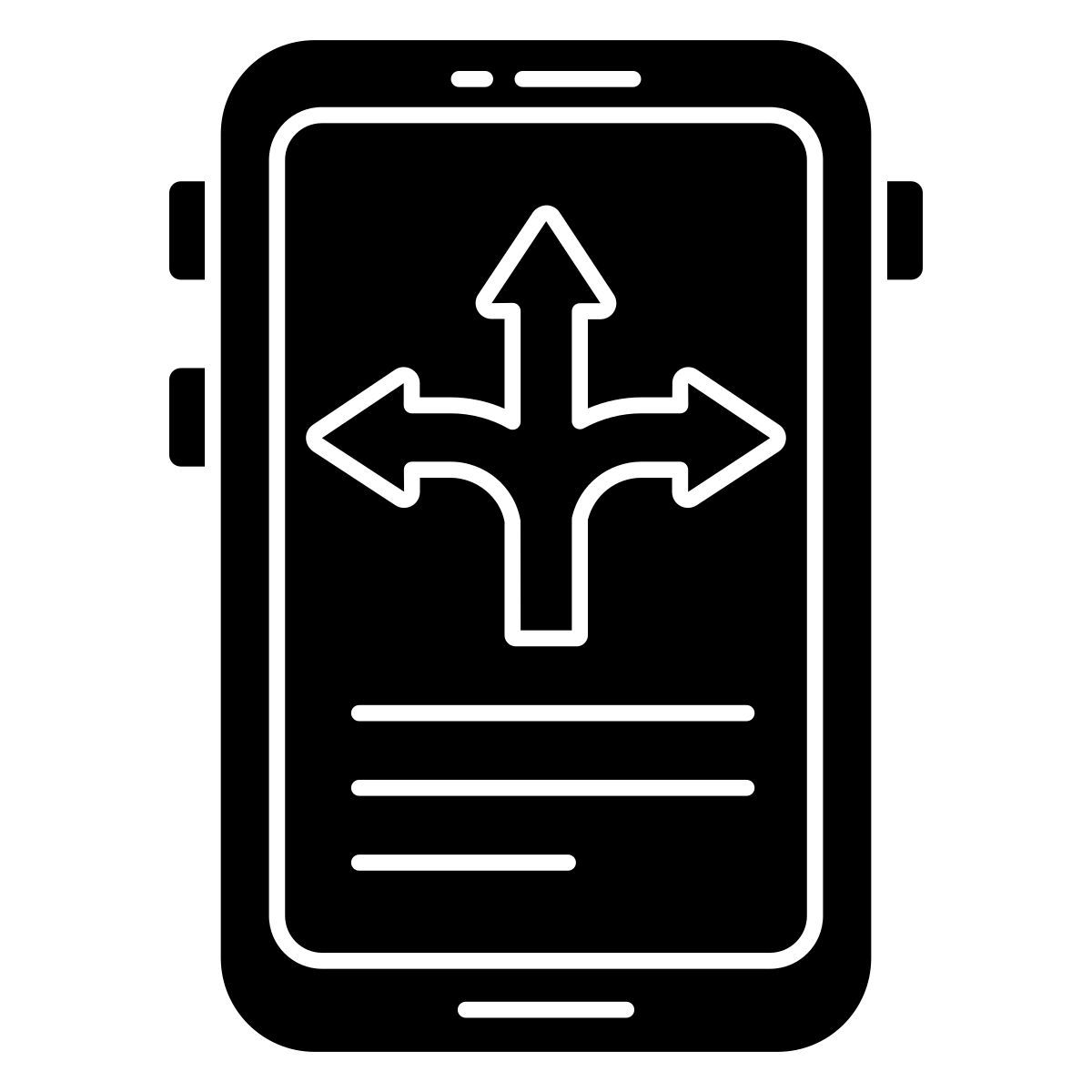 aplicación de ubicación móvil icon