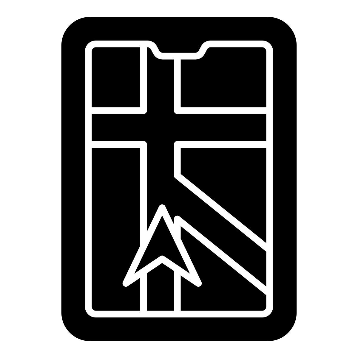Aplicación de ubicación móvil icon