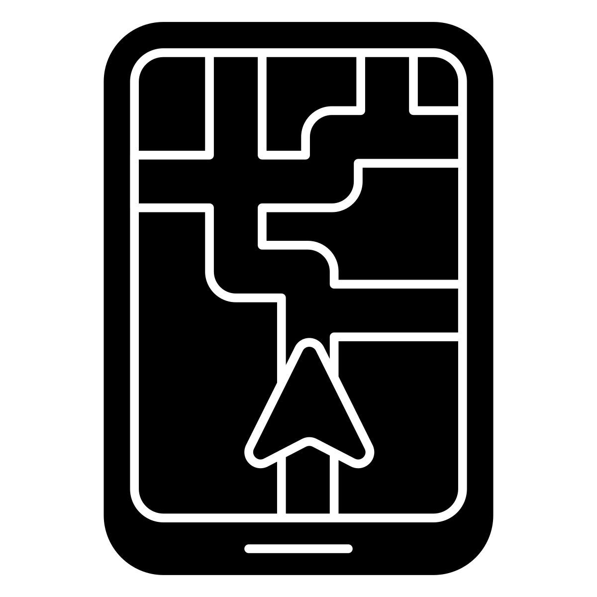 navegación móvil icon