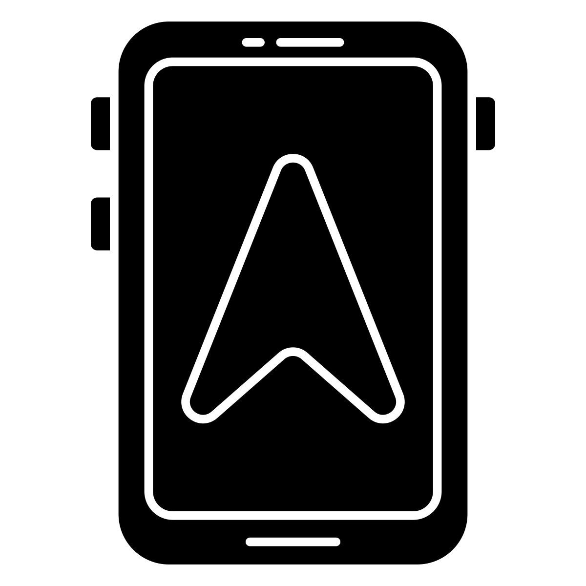 navegación móvil icon