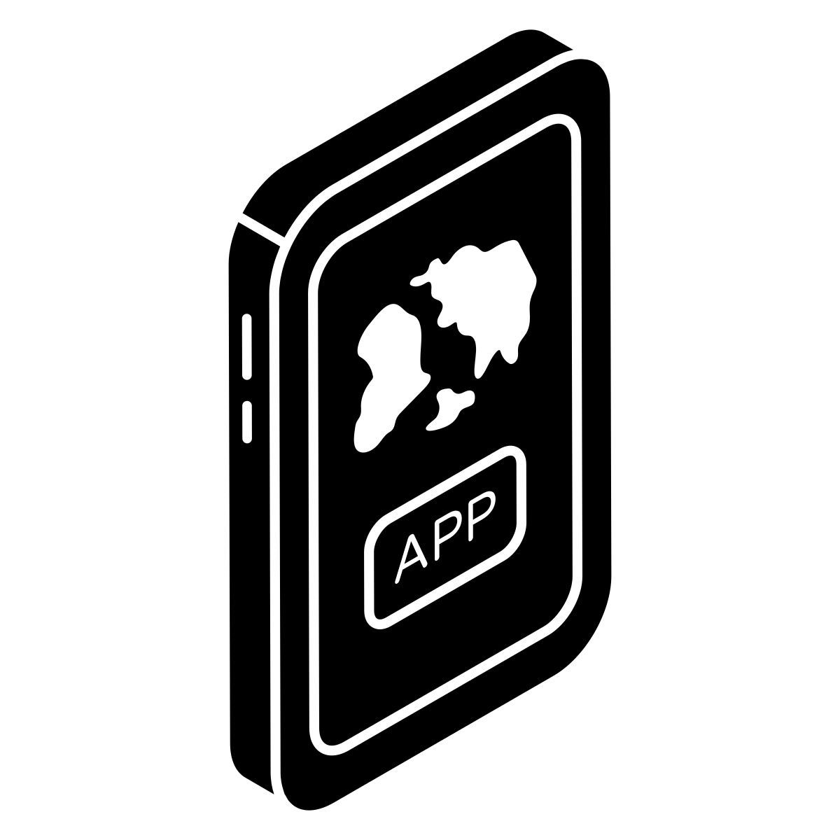 mobile parcel icon