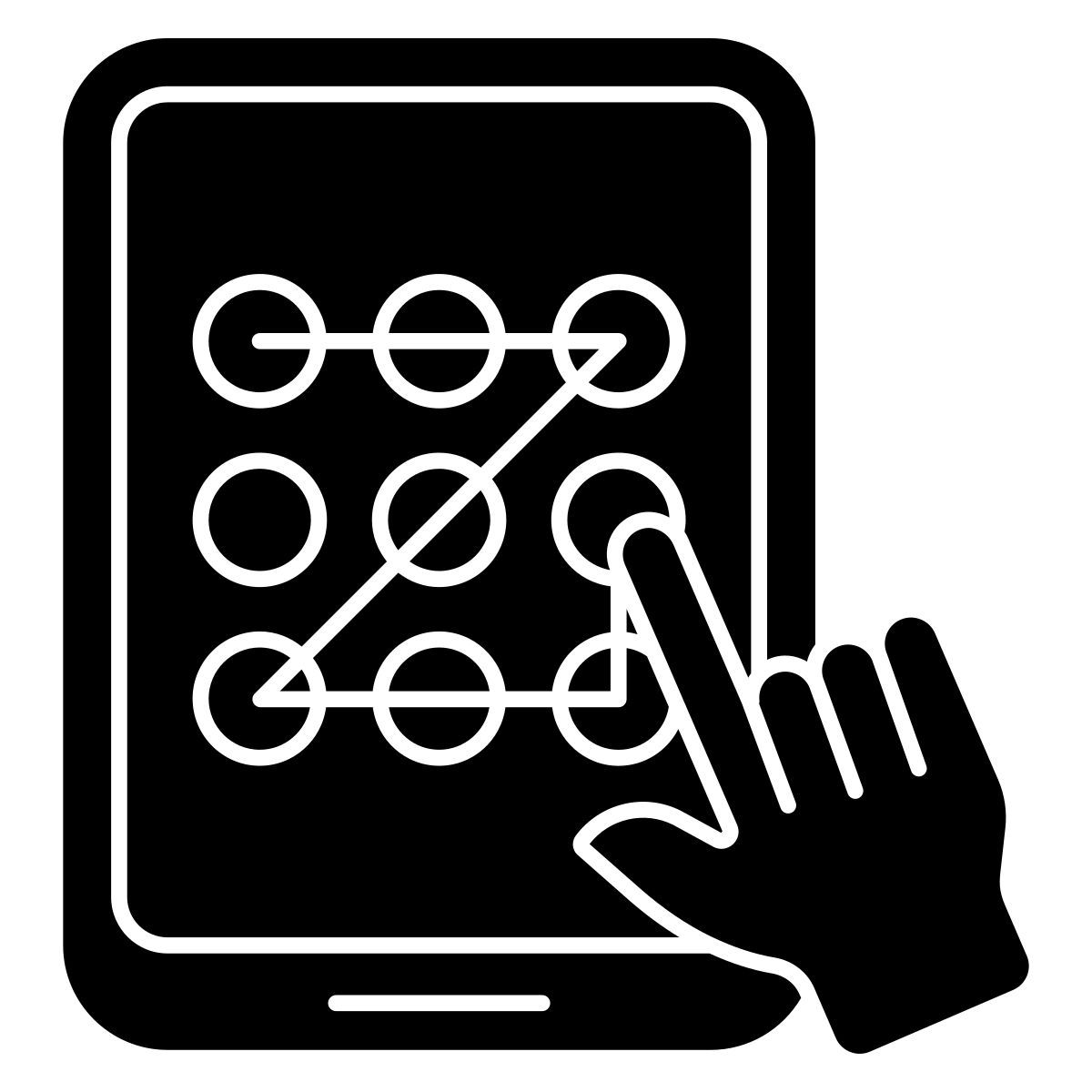 手机图案锁 icon