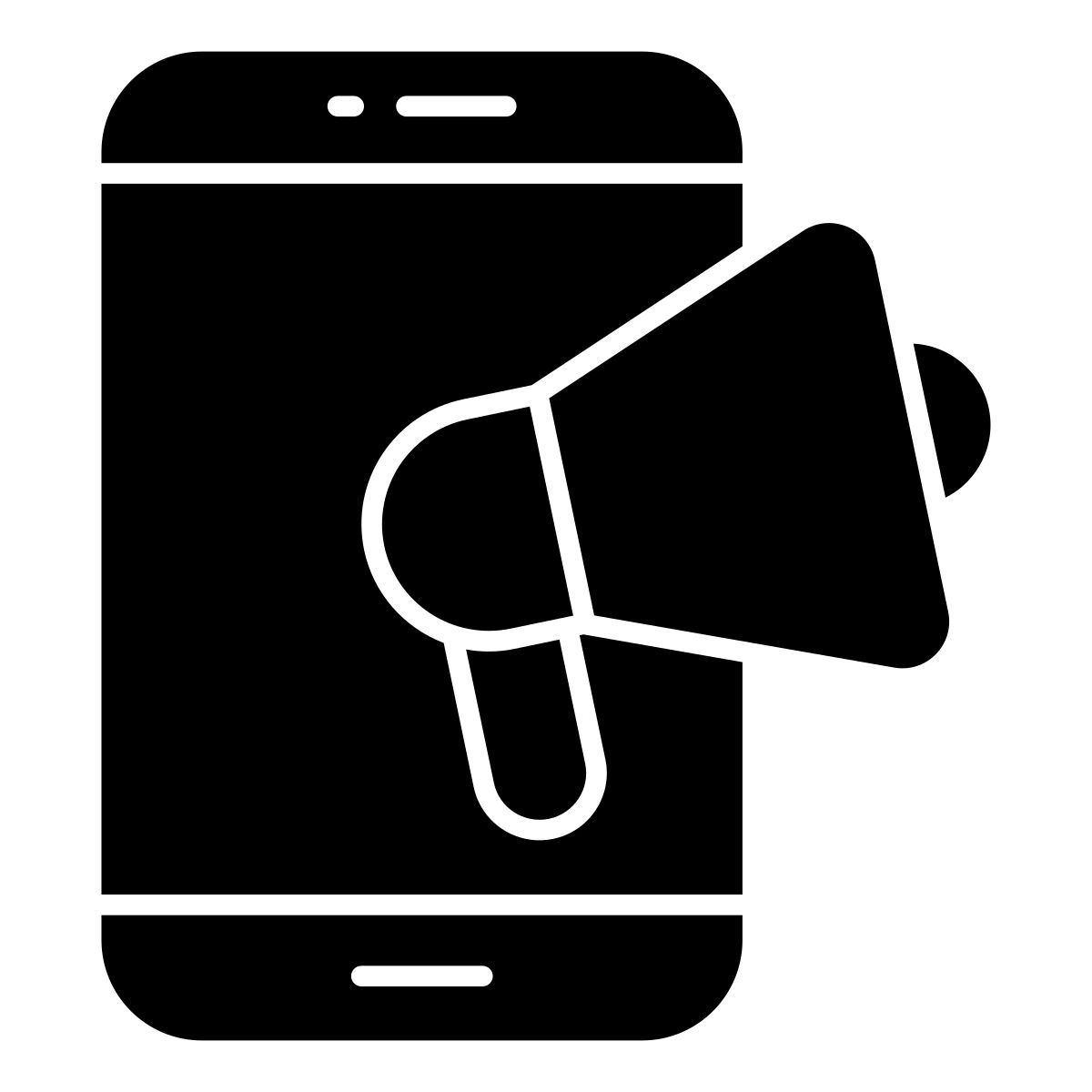 mobile promotion icon