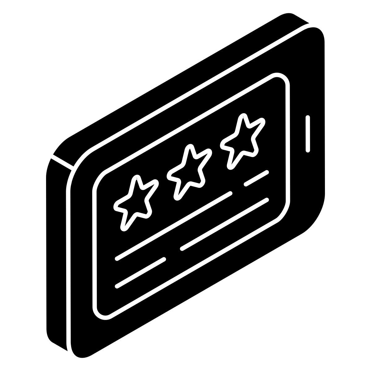 calificaciones móviles icon