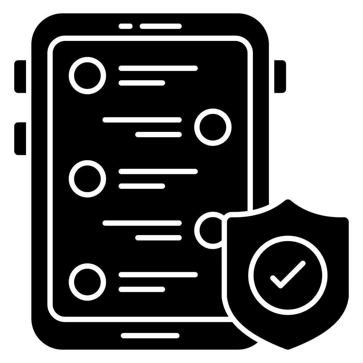 seguridad móvil icon