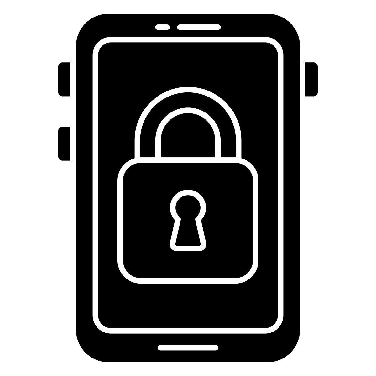 seguridad móvil icon